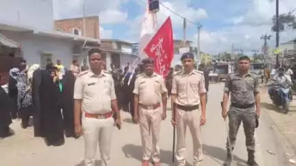 मधुबनी: मोहर्रम पर्व को लेकर मधुबनी पुलिस पूरी तरह से अलर्ट