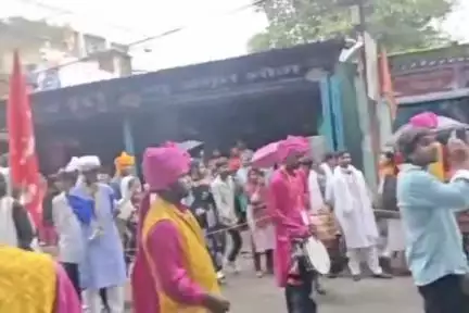 ओरमांझी: मोरहाबादी में मुहर्रम का जुलूस धूमधाम से निकाला गया, बड़ी संख्या में लोग शामिल हुए