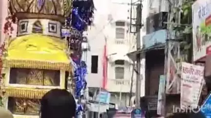 राजसमंद: राजसमंद में मोहर्रम पर शांति और श्रद्धा के साथ निकले ताजिये, मुस्लिम समाज के सैकड़ों लोग रहे उपस्थित