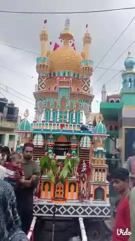 કપડવંજ: કપડવંજ મુસ્લિમ બિરાદરો દ્વારા આજરોજ ઇમામ હુસેન ની યાદમાં મોહરમ પર્વની ઉજવણી  કરવામાં આવી હતી