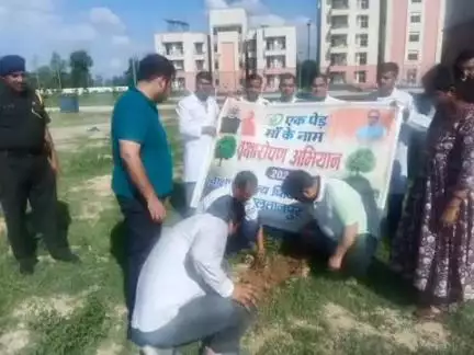 सुल्तानपुर: वन महोत्सव के अवसर पर स्वशासी मेडिकल कॉलेज के प्राचार्य ने किया वृक्षारोपण, छात्रों को वृक्ष लगाने के लिए किया प्रेरित