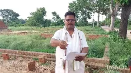 भोगांव: भोगांव क्षेत्र में पीड़ित ने परिवार के लोगों पर जमीन पर कब्जा करने का लगाया आरोप