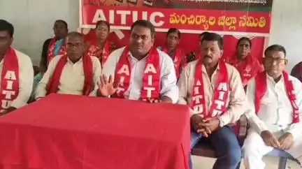బెల్లంపల్లి: తాండూరు కార్మికులకు బోనస్ చెల్లింపు,సమాన పనికి సమాన వేతనం చట్టాలను అమలు చేయాలన్న AITUC జిల్లా ప్రధాన కార్యదర్శి దాసు