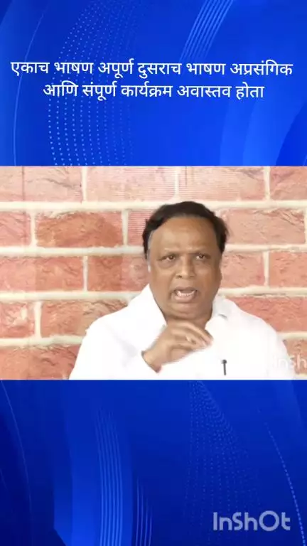 मुंबई: एकाचं भाषण अपूर्ण दुसऱ्याचं भाषण अप्रसंगिक आणि संपूर्ण कार्यक्रम अवास्तव, भाजप मंत्री आशिष शेलारांची ठाकरे बंधूंवर टीका