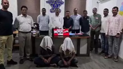 जालना: आस्था हॉटेलजवळ पिस्टलचा धाक दाखवून व्यापाऱ्याचे अपहरण करून ५० लाख रुपयांची खंडणी मागणारे दोन अट्टल गुन्हेगार अटकेत