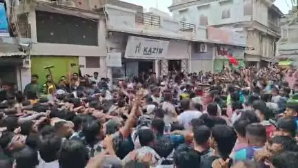ખંભાત: શહેરમાં કોમી એકતાના પ્રતીક સમાં ઐતિહાસિક તાજીયાના ભવ્ય ઝુલુસમાં જનસેલાબ ઉમટયો, તાલુકાભરમાં શ્રદ્ધાભેર મહોરમ પર્વ ઉજવાયો