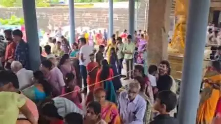 తొలి ఏకాదశి సందర్భంగా కాకినాడ రూరల్‌లోని భావన్నారాయణ స్వామి ఆలయానికి పోటెత్తిన భక్తులు