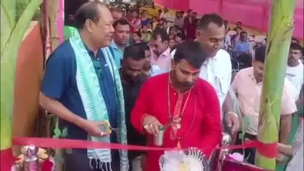 কোকৰাঝাৰ ভাগ: চহৰত শ্যামা প্ৰসাদ মুখাৰ্জীৰ ১২৫তম্ জন্মজয়ন্তীত বৃহৎ প্ৰতিমূৰ্ত্তি উন্মোচন বিধানসভাৰ অধ্যক্ষ বিশ্বজিৎ দৈমাৰীৰ