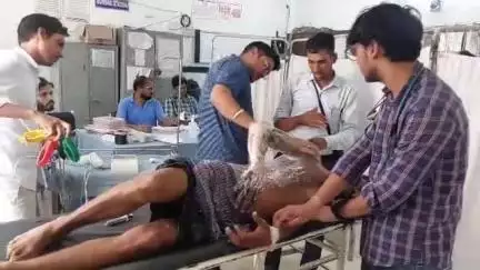 पाली: सदर क्षेत्र की खेरवा के निकट 11 हजार केवी जीएसएस पर फ्यूज बांधते समय संविदा कर्मचारी करंट की चपेट में आकर घायल