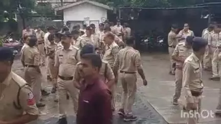 होशंगाबाद नगर: नर्मदापुरम: मोहर्रम पर SP के निर्देश पर कोतवाली थाने से पुलिस बल तैनात, 250 पुलिस कर्मियों की ड्यूटी लगी