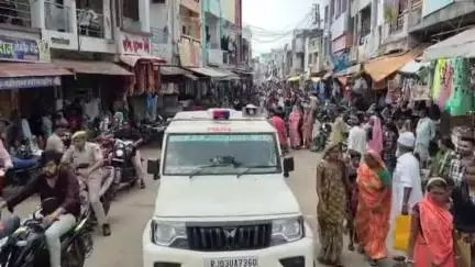 कुशलगढ़: कुशलगढ़ में मोहर्रम के अवसर पर मुस्लिम समाज ने इमाम हुसैन की याद में ताजिया का जुलूस निकाला