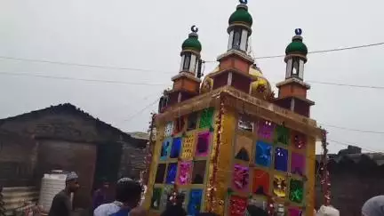 જેસર: બિલામાં મહોરમ પર્વ નિમિત્તે તાજિયાના ઝુલુસ કાઢવામાં આવ્યા, ધાર્મિક તહેવાર ની કરાઈ ઉજવણી
