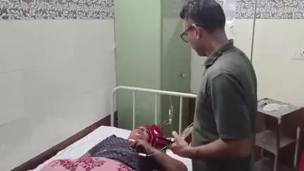 सरदारशहर: उदासर चारणान की 25 वर्षीय महिला रामीदेवी नायक का राजकीय उपजिला अस्पताल में थायराइड की गांठ का सफल ऑपरेशन हुआ