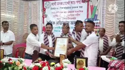 মাৰ্ঘেৰিটা: ডিগবৈত ডিগবৈ গোৰ্খা ছাত্ৰ সন্থাৰ বিশেষ অভিনন্দন অনুষ্ঠান,

সাহিত্য একাডেমী বটা প্ৰাপক সাহিত্যিক যুদ্ধবীৰ ৰাণাক সম্বৰ্ধনা