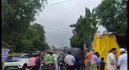 लखनादौन: लखनादौन शहर और आसपास के ग्रामीण क्षेत्रों में मोहर्रम पर्व मनाया गया