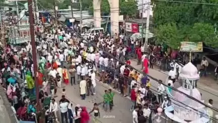 भभुआ: शहर में धूम-धाम और आपसी प्रेम भाईचारे के साथ मनाया जा रहा मुहर्रम पर्व