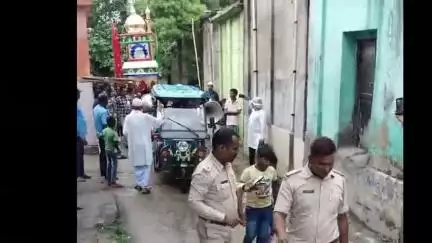 খয়রাশোল: বাবুইজোড়ে কড়া নিরাপত্তায় শান্তিপূর্ণভাবে অনুষ্ঠিত হলো মহরমের তাজিয়া শোভাযাত্রা