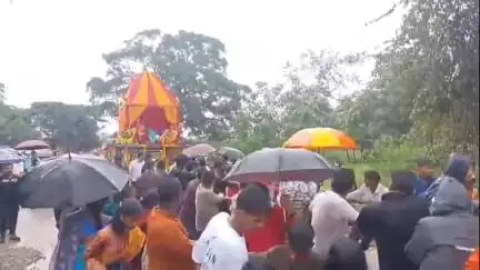 भंडरा: भंडरा में घूरती रथ यात्रा संपन्न, श्रद्धालुओं ने खींचा भगवान जगन्नाथ का रथ, मौसीबाड़ी से ठाकुरबाड़ी तक गूंजे जयघोष
