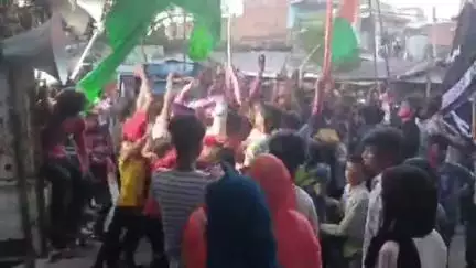 संझौली: संझौली प्रखंड में कुल पांच जगहों पर मोहर्रम का जुलूस निकाला गया