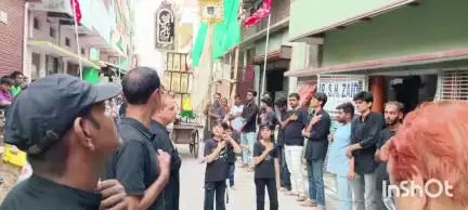 बलिया: बिशुनीपुर में यौमे आशूर पर ताजिया जुलूस, जंजीरी मातम के बीच अदा की गई अकीदत