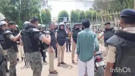 सासाराम: रोहतास पुलिस अधीक्षक ने सासाराम में मोहर्रम के ताजिया जुलूस के सभी रूट का लिया जायजा