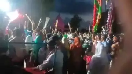 अमरपुर: अमरपुर में मोहर्रम पर निकला ताजिया जुलूस, शांति और श्रद्धा से मना पर्व