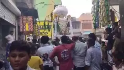 राशमि: राशमी में मोहर्रम पर निकला ताजिया जुलूस