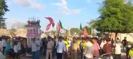 कुचायकोट: थाना क्षेत्र में पुलिस की तैनाती से ताजिया का मेला शांतिपूर्ण संपन्न, पुलिस की हर एक पर थी नज़र
