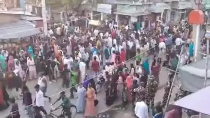 बेलसंड: बेलसंड में अमन का पैगाम लेकर निकला मोहर्रम का जुलूस, गलियों में गूंजा 'या हुसैन'