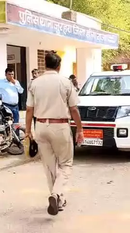 कामां: जुरहरा पुलिस ने साइबर ठगी के शातिर मुलजिम को किया गिरफ्तार