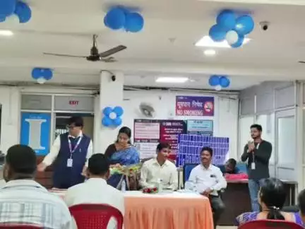 ଖରିଆର: ଖଡ଼ିଆଳ ସ୍ଥିତ ଭାରତୀୟ ଷ୍ଟେଟ ବ୍ୟାଙ୍କ ମୁଖ୍ୟ ଶାଖା ଠାରେ ସରପଞ୍ଚ ଓ ବ୍ୟାଙ୍କ ଅଧିକାରୀଙ୍କ ବୈଠକ ଅନୁଷ୍ଠିତ