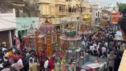 कुचामन सिटी: कुचामन में अकीदत के साथ मनाया गया मोहर्रम का पर्व, हजारों की भीड़ के साथ निकले 6 ताजिए