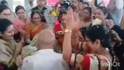 बैतूल नगर: भाजपा प्रदेश अध्यक्ष पहुंचे पैतृक निवास, मां को गले लगाया तो छलके आंसू