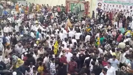 विदिशा नगर: मोहर्रम के त्योहार पर शहर के विभिन्न पंडालों में सवारियां खड़ी की गईं
