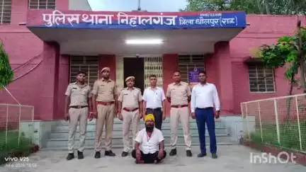 धौलपुर: हत्या के प्रकरण में वांछित 20 हजार रुपये का ईनामी आरोपी गिरफ्तार, साधु का भेष बनाकर करीब 1 साल से काट रहा था फरारी
