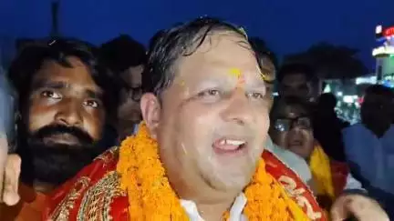 रुद्रपुर: रुद्रपुर के इंदिरा चौक पर जल्द लगेगा त्रिशूल, मेयर विकास शर्मा ने किया भूमिपूजन