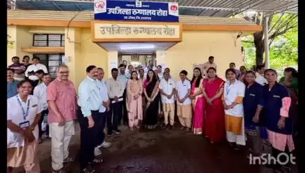 रोहा: रोहा रुग्णालयात रुग्णाना दीर्घकाळ प्रतीक्षा असलेल्या डायलेसिस सेवेचा लोकार्पण सोहळा ना. अदिती तटकरे यांच्या हस्ते संपन्न
