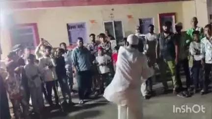 मल्हारगढ़: पिपलियामंडी में निकला ताजिया का जलसा, कलाकारों ने दिखाए अखाड़े के करतब