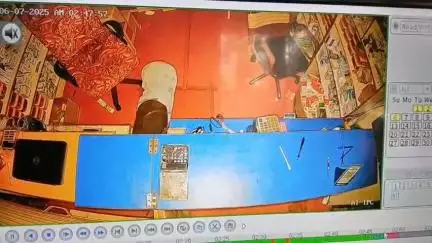 टीकमगढ़: सीसीटीवी कैमरे बंद करते दिखा अज्ञात चोर, वीडियो वायरल, पुलिस कर रही जांच
