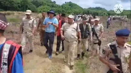মৰিয়নি: দিচৈভেলী সংৰক্ষিত বনাঞ্চলত নগাৰ আগ্ৰাসন পৰিদৰ্শন অসম, নাগালেণ্ডৰ প্ৰশাসনৰ #jansamasya