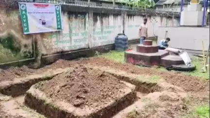 ডিফু: বোকাজানত এজেৱাইচিপিৰ উদ্যোগত গণশিল্পী ৰাজীৱ শদিয়াৰ আৱক্ষ মূৰ্তি প্ৰতিষ্ঠাৰ ভেটি নিৰ্মাণ কাৰ্যসূচী ৰূপায়ণ