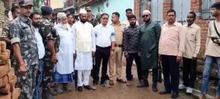 दाड़ी: प्रखंड क्षेत्र में मुहर्रम धूमधाम से मनाया गया, ताजिया का जुलूस निकाला गया और अखाड़े में दिखाए गए करतब