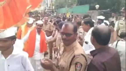 सिल्लोड: तालुक्यासह शहरात आषाढी एकादशी उत्साहात साजरी, शहर पोलिसांनी घेतला दिंडीत सहभाग