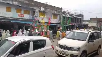 सूरजपुर: जिले में मोहर्रम का त्योहार शांतिपूर्ण तरीके से संपन्न हुआ