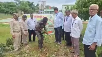 ଆନନ୍ଦପୁର: ହାଟଡିହି ହାଇସ୍କୁଲରେ ବନ ମହୋତ୍ସବ ପାଳିତ
