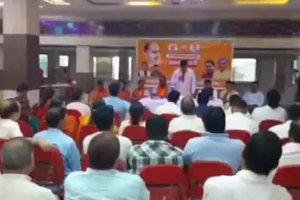 नामकुम: सदाबहार चौक के पास बीजेपी रांची ग्रामीण द्वारा डॉ. श्यामा प्रसाद मुखर्जी की जयंती पर संगोष्ठी