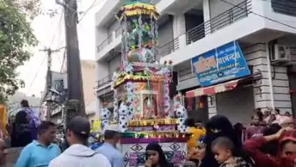 झुंझुनू: झुंझुनू में कत्ल की रात के बाद मोहर्रम के त्यौहार पर रविवार को निकला जुलूस, मनाया गया मातम