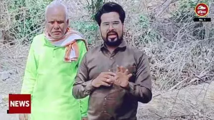 ललितपुर जिले के तालबेहट में तार फेंसिंग को तोड़कर खेत पर घूसे और दबंगई के बल पर खेत को जोता