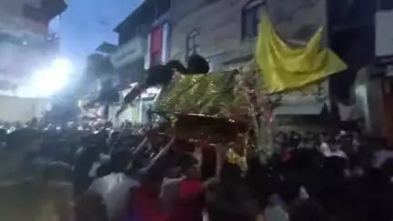 नगर: मोहरम विसर्जन मिरवणूक शांततेत संपन्न