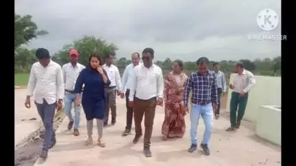 राजनांदगांव: सीईओ जिला पंचायत सुरूचि सिंह ने ग्राम बघेरा में फीकल स्लज ट्रीटमेंट प्लांट का किया निरीक्षण